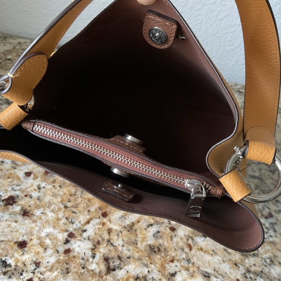 Coach Mustard Small Town Bucket Bag - Picture 6 of 7